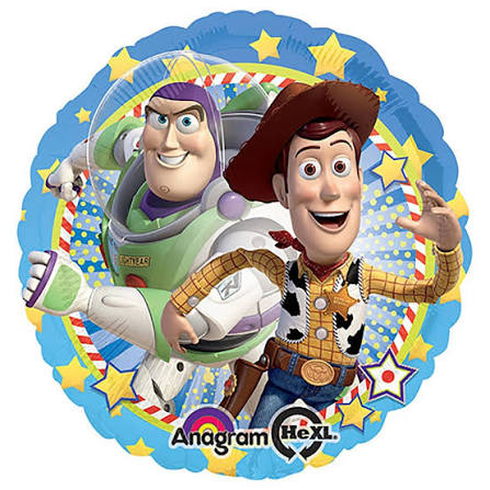 Toy Story Buzz & Woody Party Balloon 18"