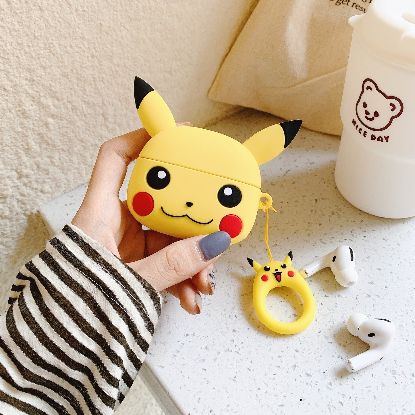 Pikachu Pokemon Wireless Bluetooth Airpods