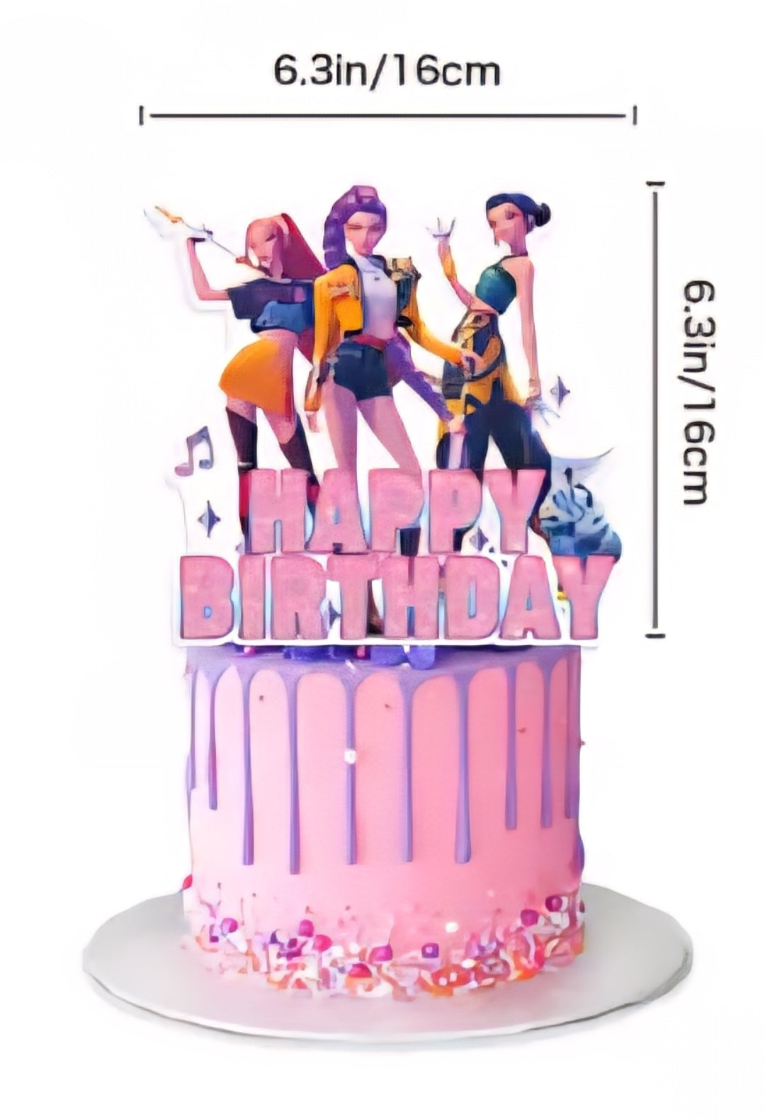 Kpop Demon Hunters Caketopper (x1u)
