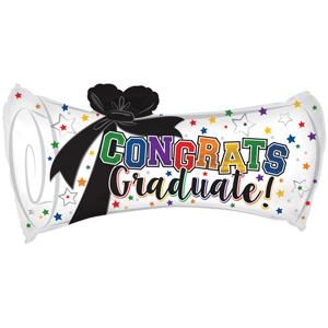 Diploma With Blue Foil Balloon 30"