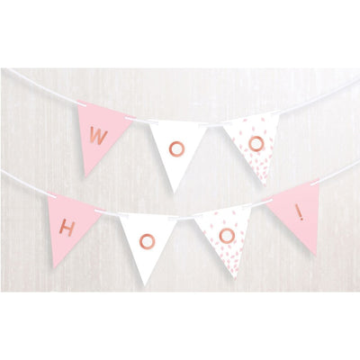 Blush Wedding Banner Kit