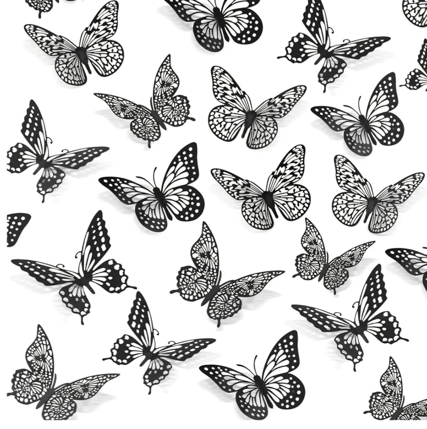 Mariposa Decorativa 12 unidades