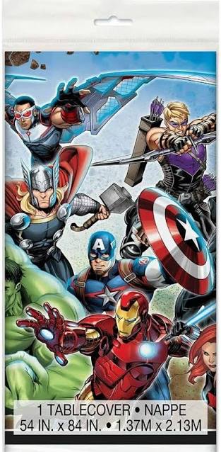 Avengers Plastic Tablecover