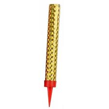 Party Candles Gold 6pcs
