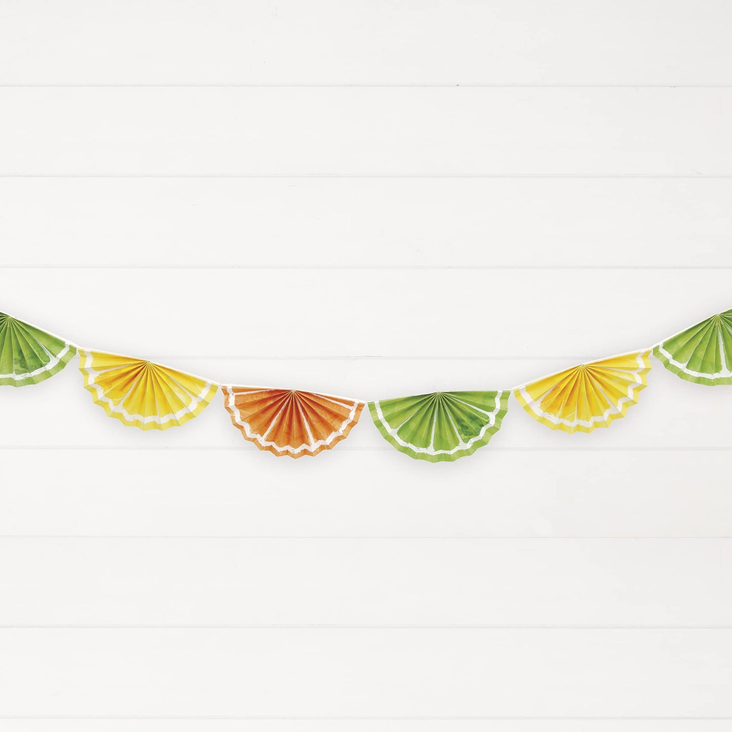 Summer Citrus Paper Fan Garlan