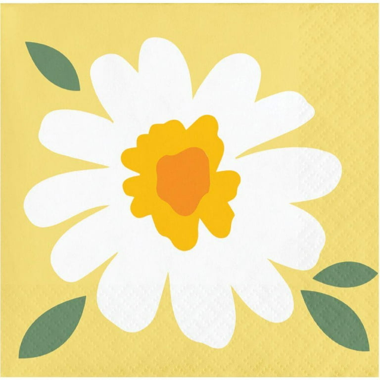 Sweet Daisy Napkins (x16u)