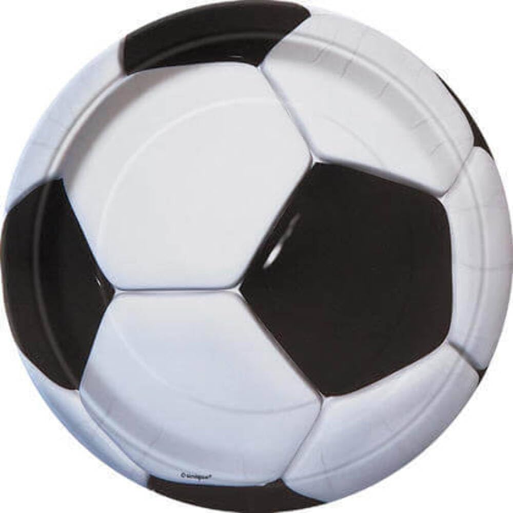 Soccer Plates 7" 8ct