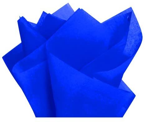 Tissue Paper Azul Royal 10pcs