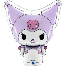29" Kuromi Sanrio Lilac Foil Balloon
