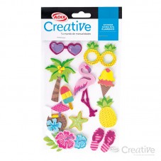 Foamies Shape Flamenco Adhesivos