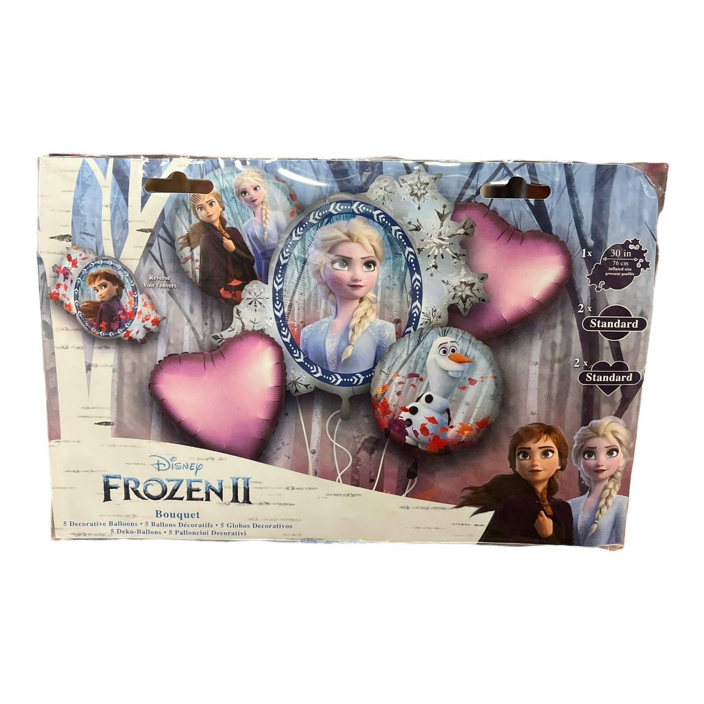 Frozen 2 Bouquet Balloon 5pcs