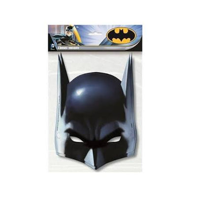 Batman Mascaras Papel (x8u)