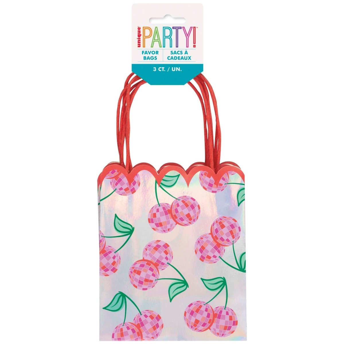 Summer Disco Favor Bags 3pcs