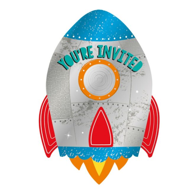 Outer Space Invitations (x8u)