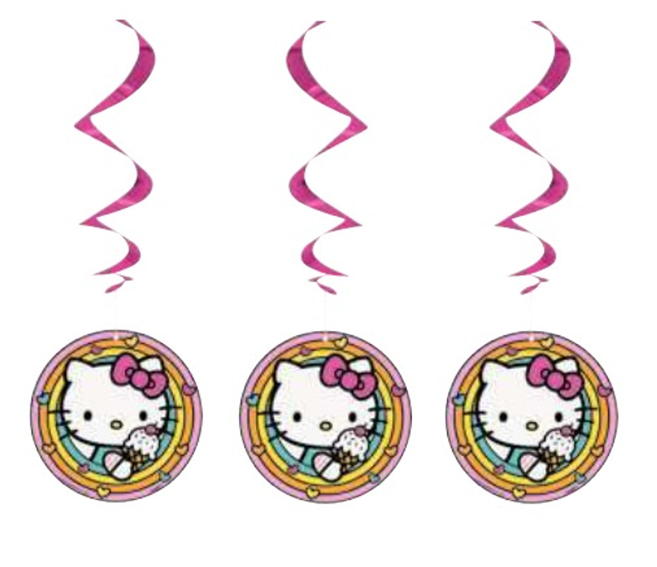 Hello kitty Swirl Deco 3ct