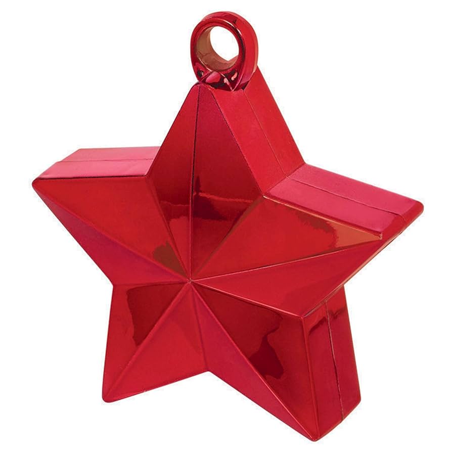Weight Star Balloon Red