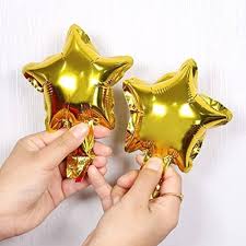 Mini Estrella Gemar 5 puntas Foil Balloon 1pcs