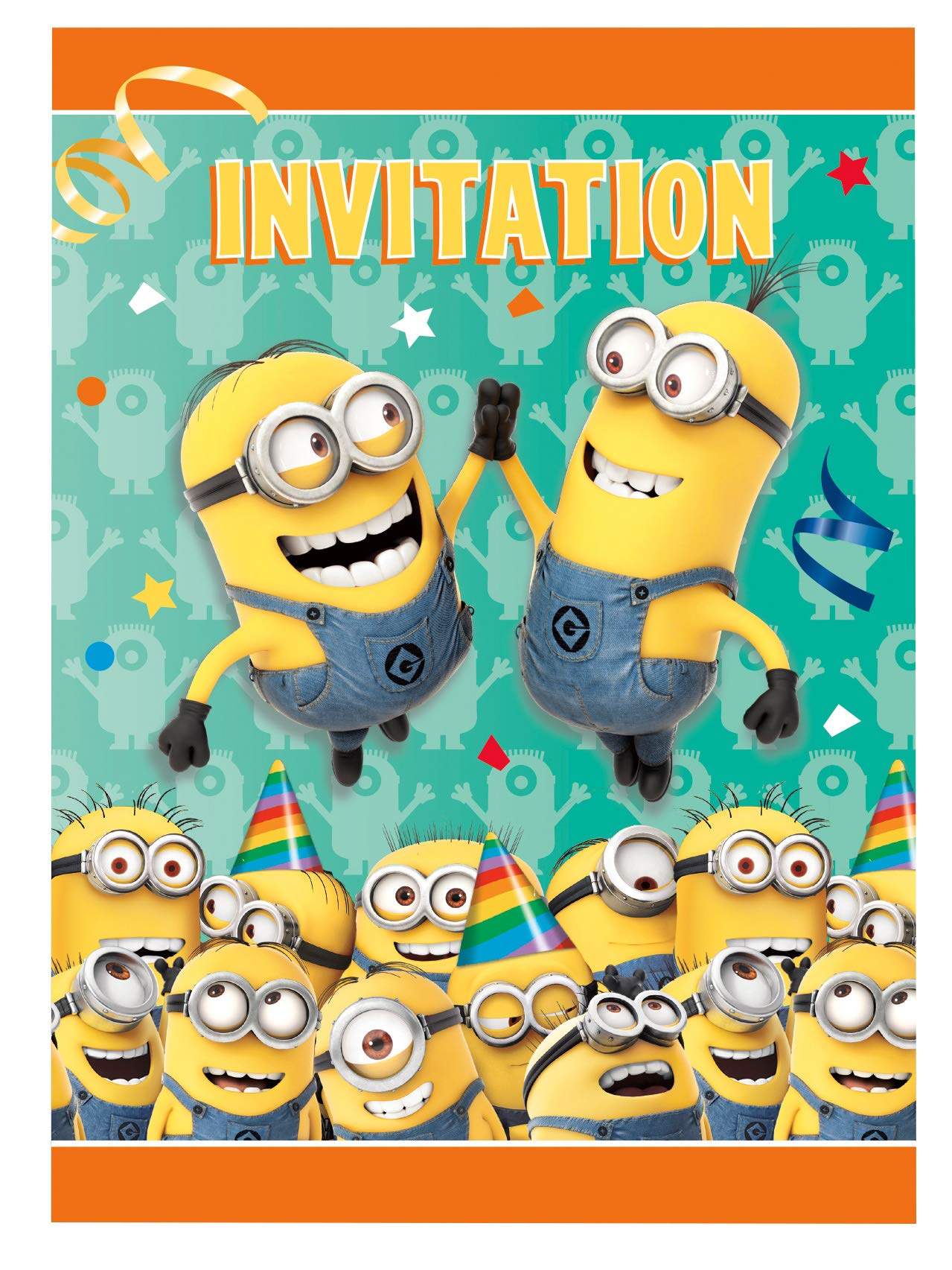 Despicable Me Invitations (x8u)