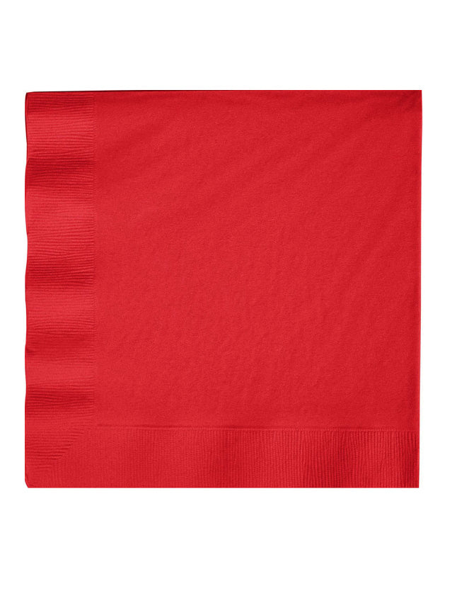 Red Napkins 20pcs
