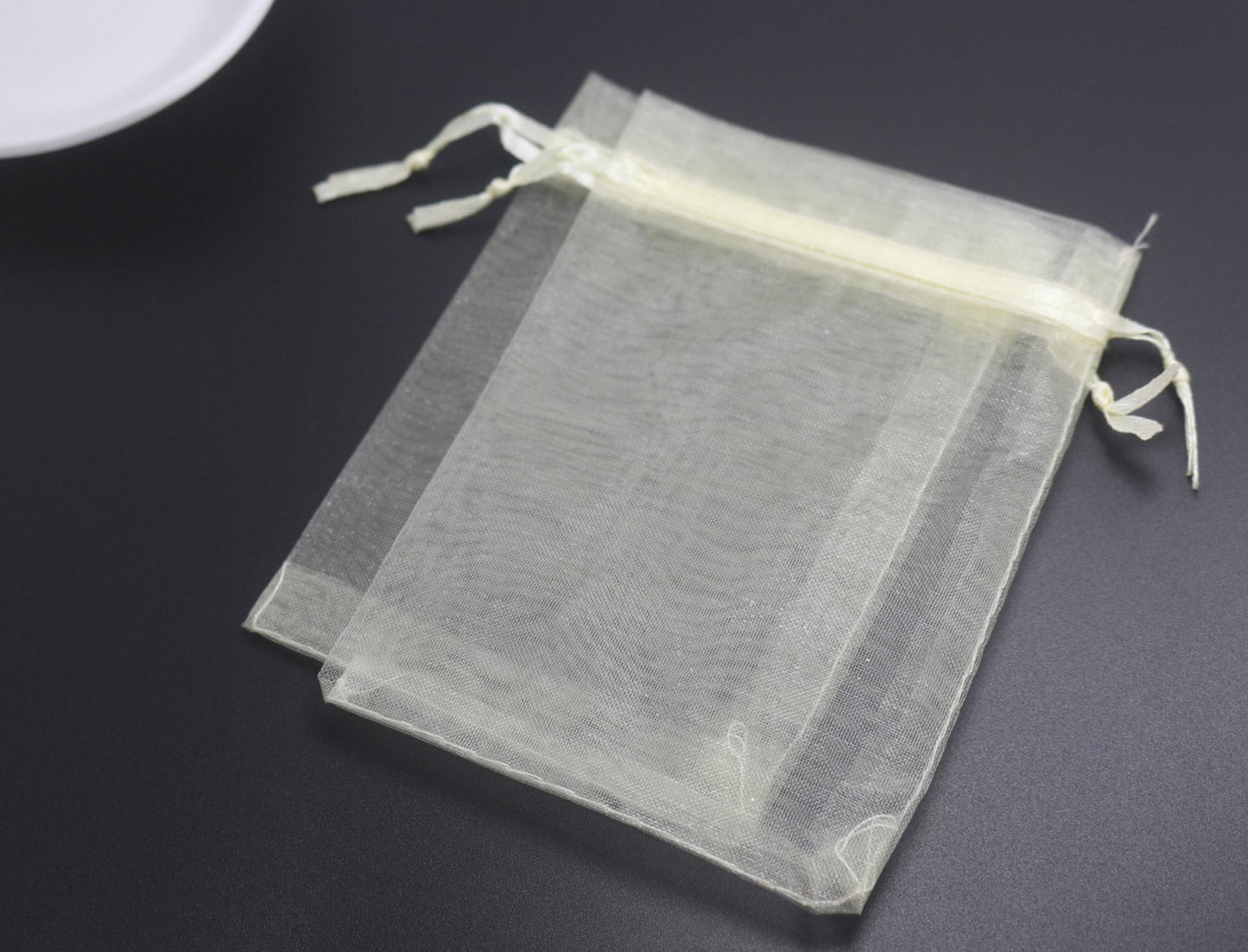 Organza Ivory 4"x5" 10pcs