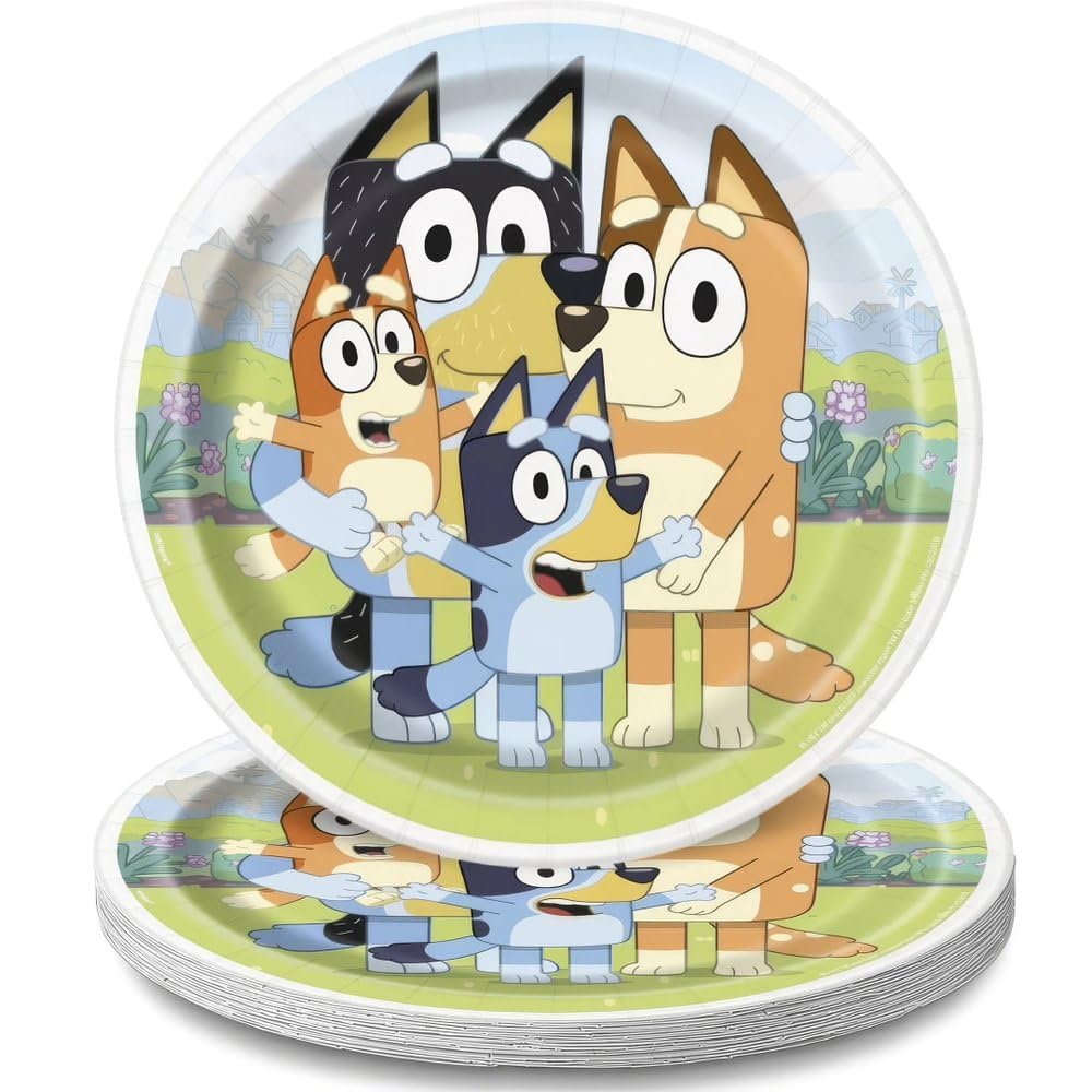 Bluey Plates 9" 8pcs