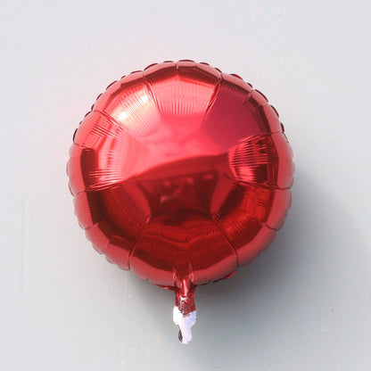 Round Red Foil Balloon 18"