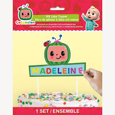 Cocomelon Cake Topper