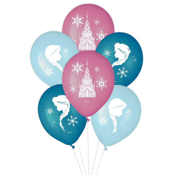 Frozen Latex Balloons 6pcs