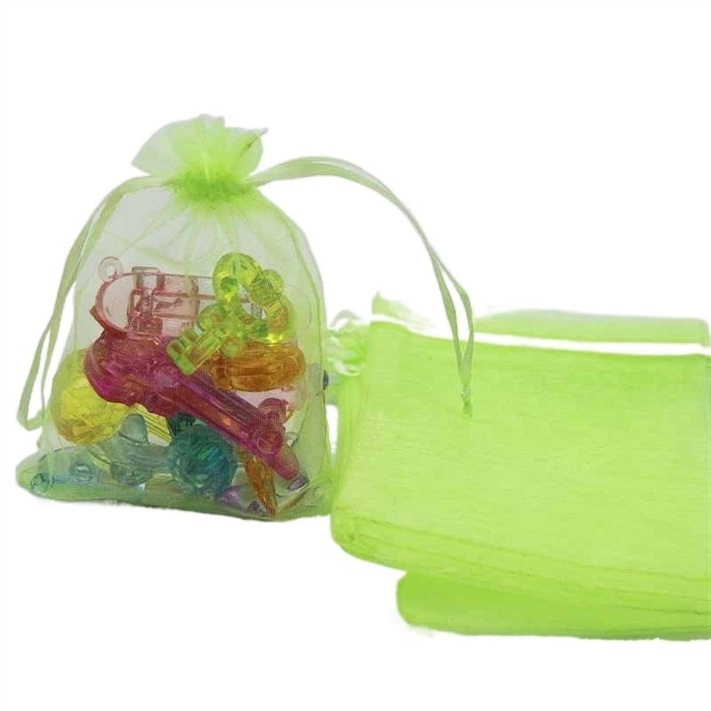 Organza Apple Green 4"x5" 10pcs