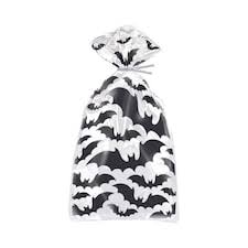 Black Bats Halloween Cello Bag 20pcs