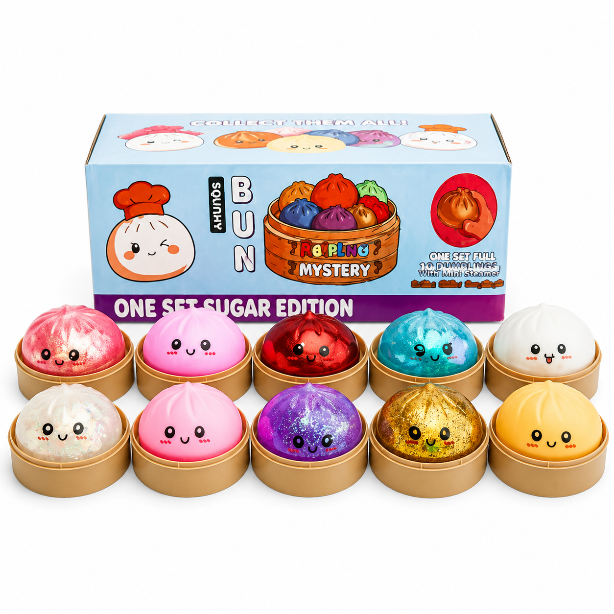 Dumpling Mini Squishy Sugar Edition