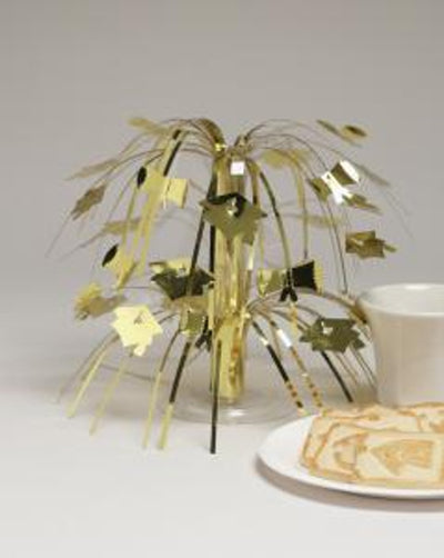 Grad Mini Cascade Centerpiece  Gold