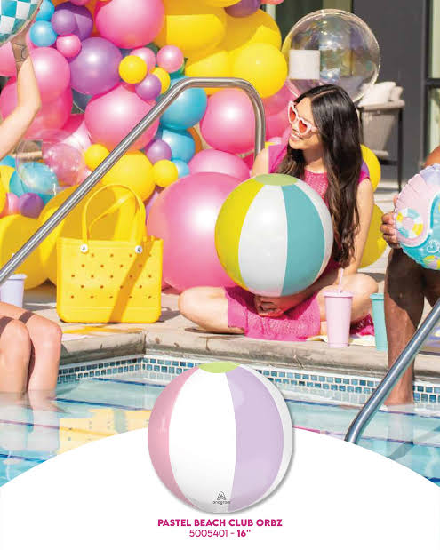 Beach Club Pastel Orbz Balloon