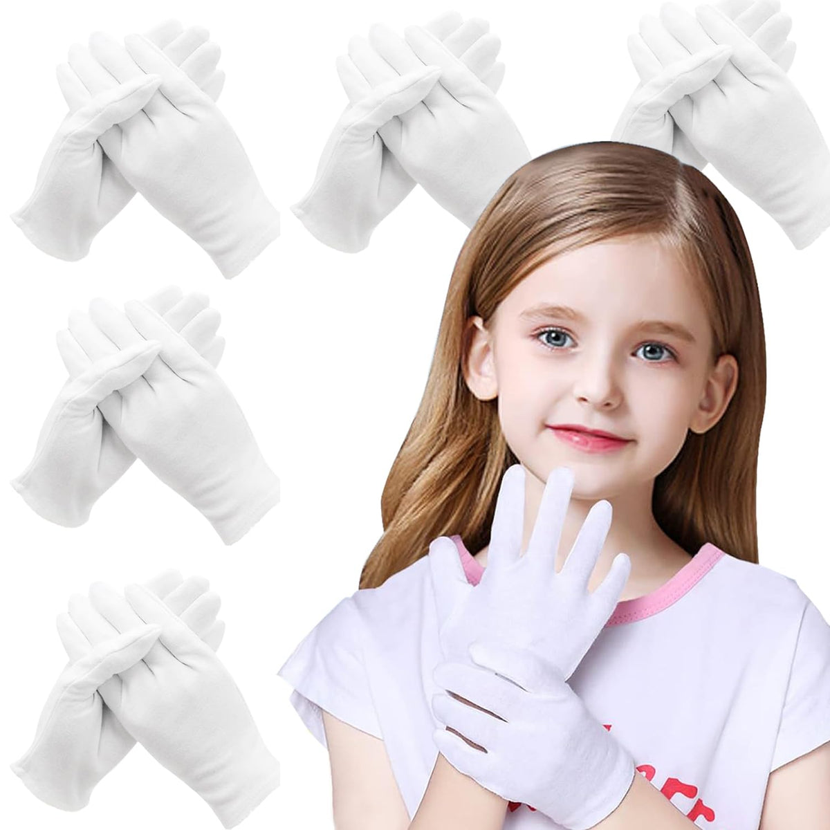 Gloves White Child