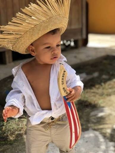 Pava / Sombrero Jibaro (x1u) Niño