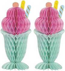 Ice Cream Pastel Centerpiece 2ct