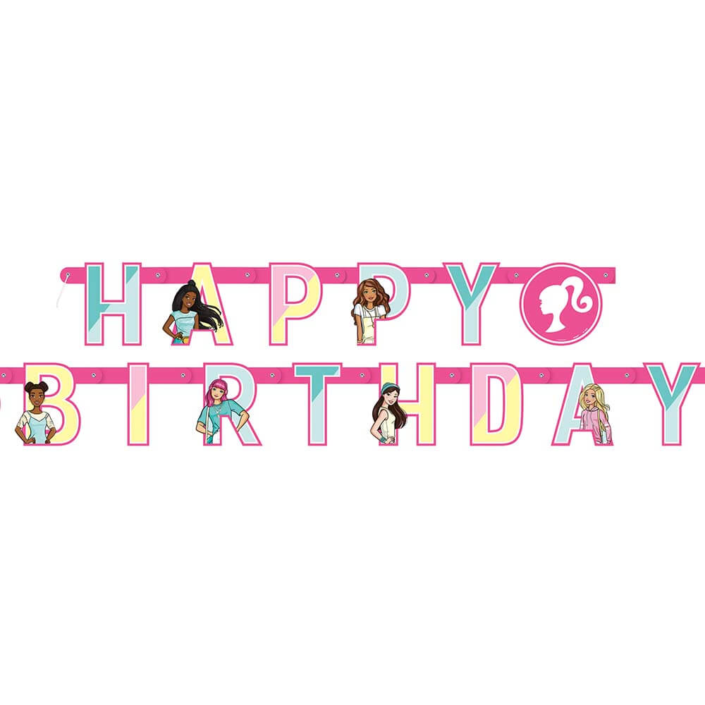Barbie Jointed Banner 6FT