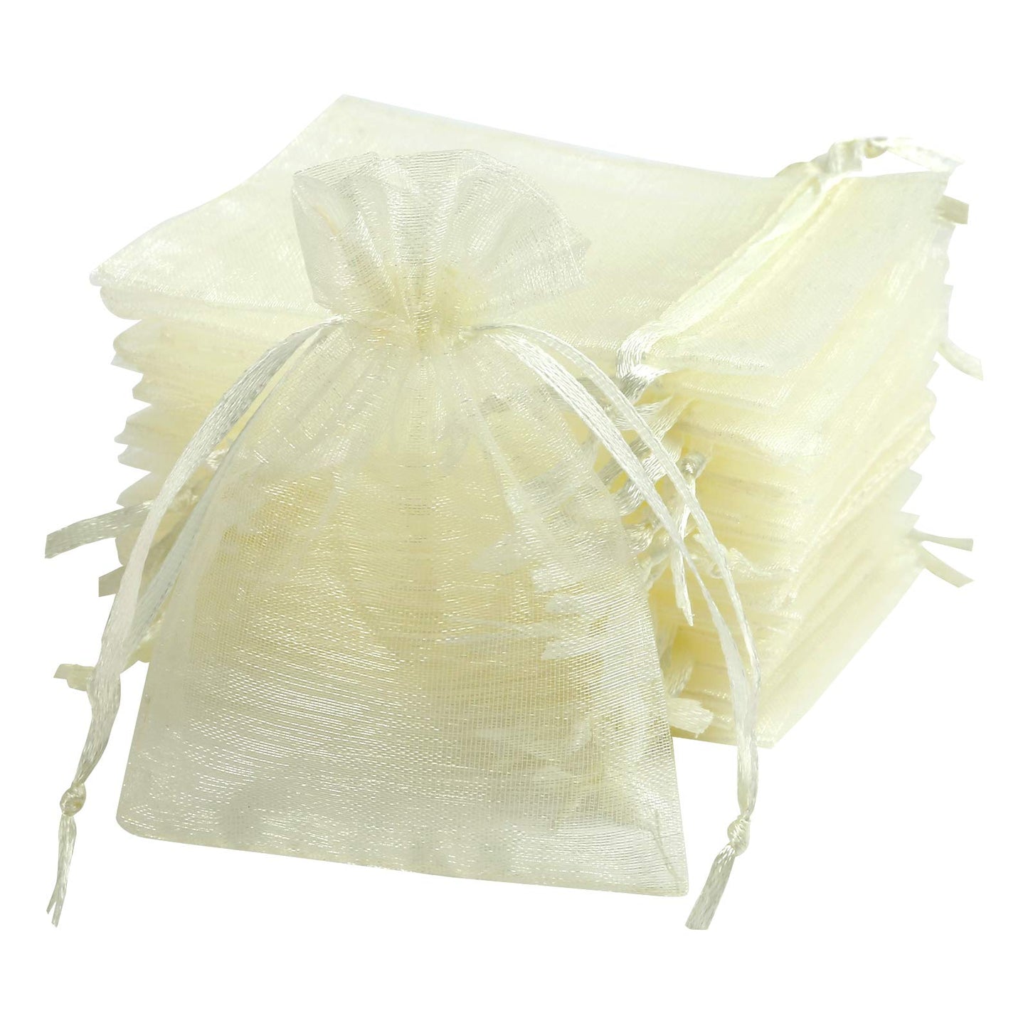 Organza Ivory 3"x4" 12pcs