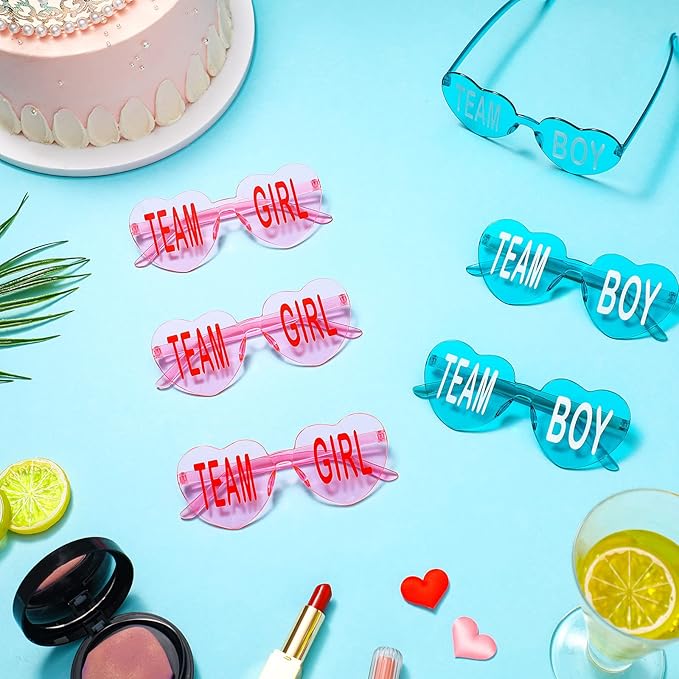 Team Boy or Girl Glasses 8pcs