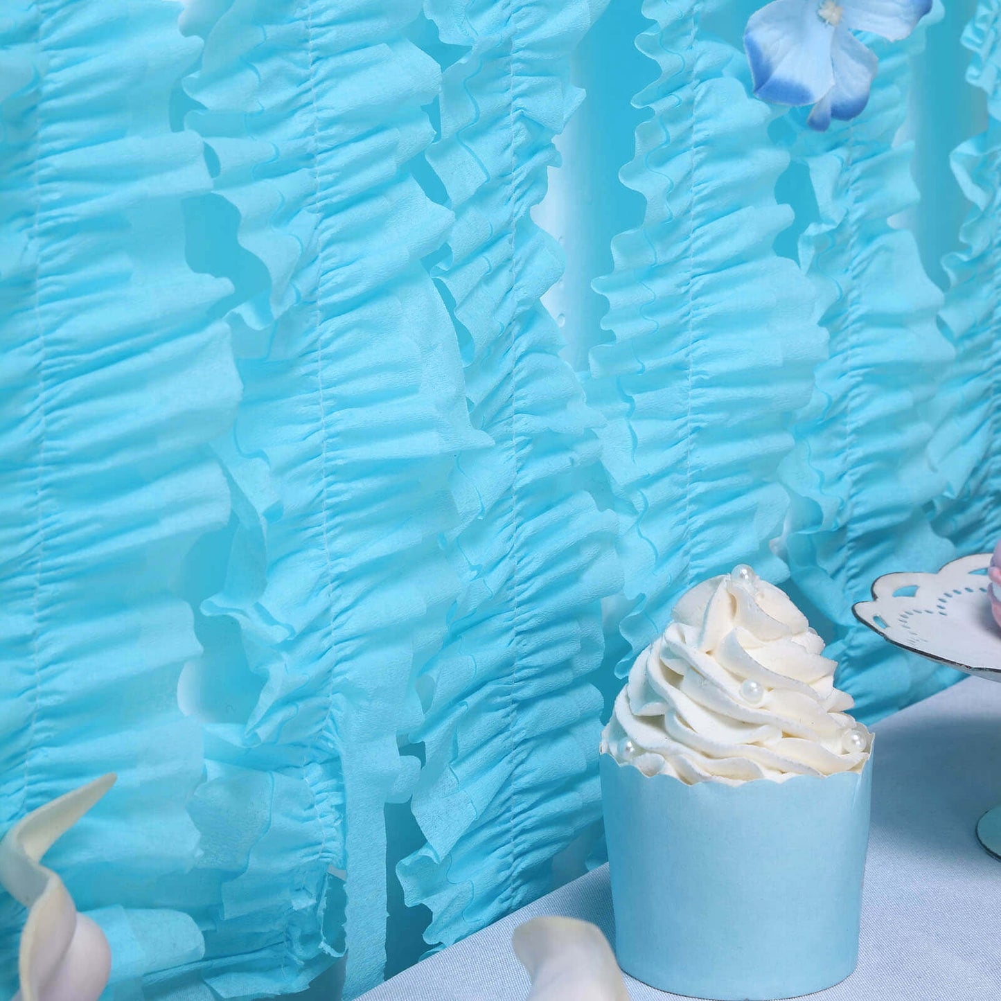 Party Pull Garland 3 rolls/bag 9.5 ft - Blue