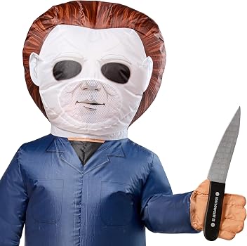 Halloween II Michael Myers Inflatable Kids Boy Costume One Size