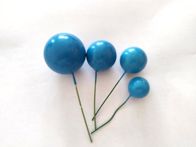 Cake topper Set Aqua 20pcs