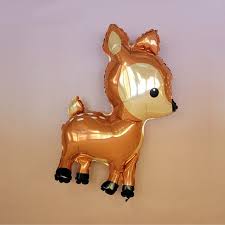 Woodland Deer Foil Balloon 39"