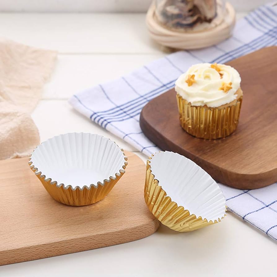 Cupcake Liners 2 1/2 - Dorado 500pcs