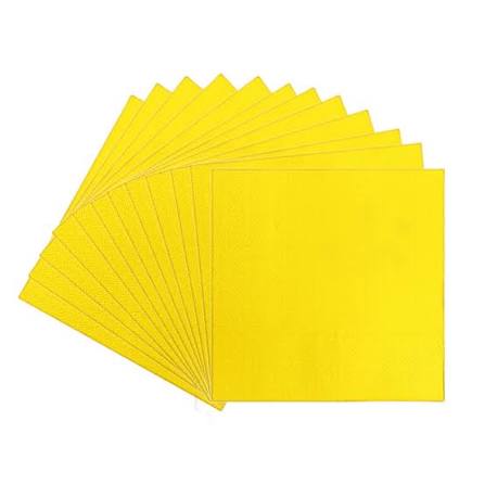 Yellow Napkins 20pcs