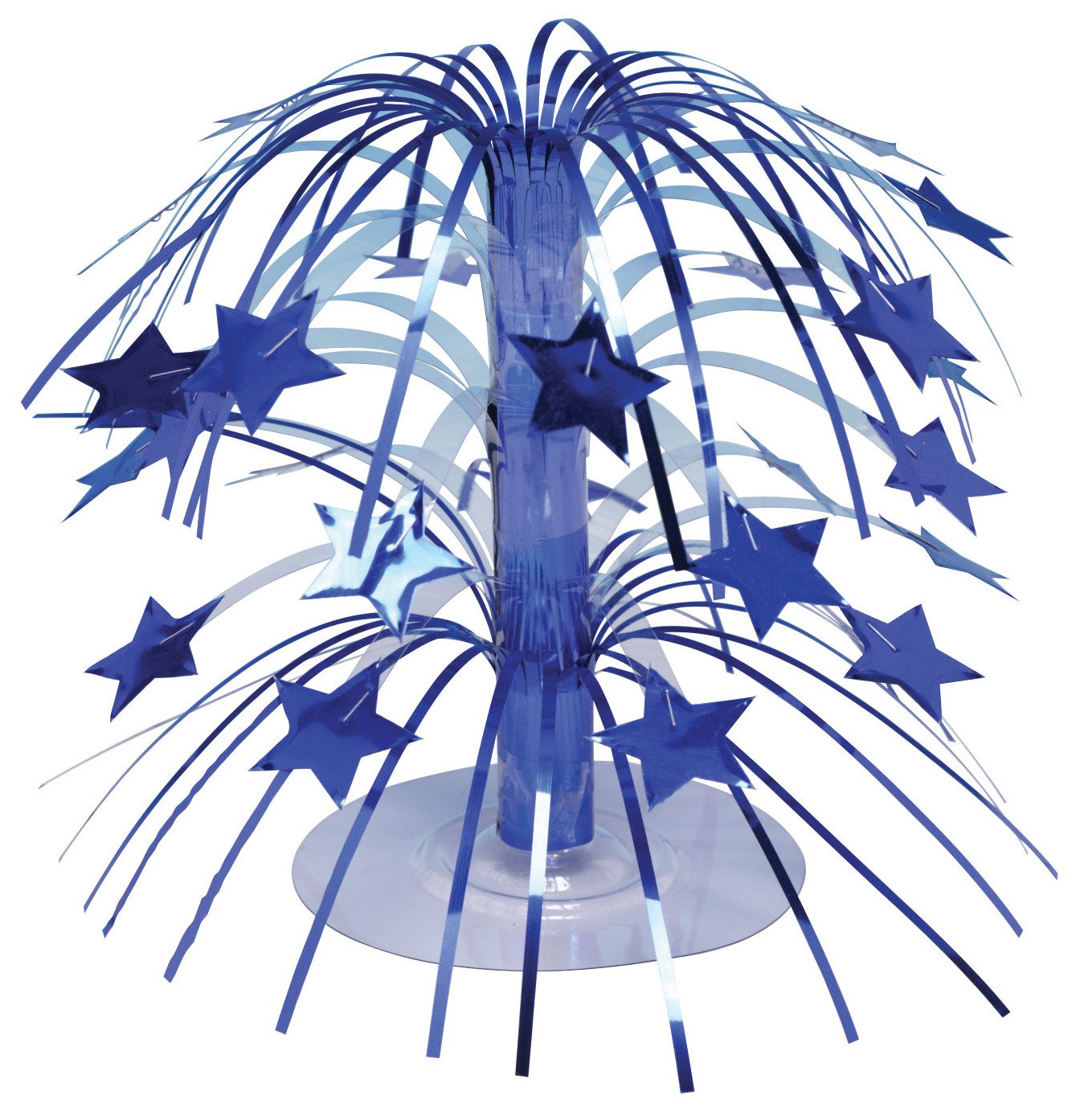 Centerpiece Mini Cascade Stars Blue