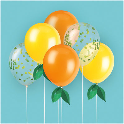 Summer Citrus Latex Balloons Kit