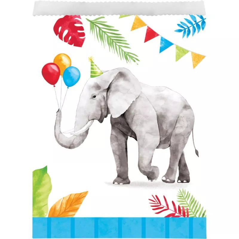 Bolsas de Papel Party Animals (x8u)