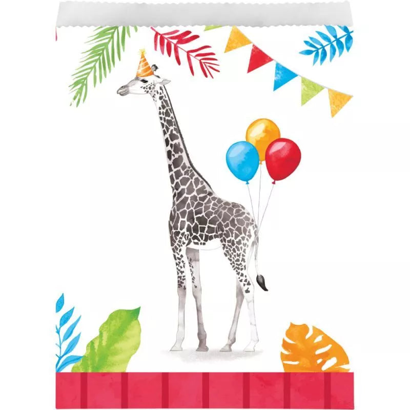Bolsas de Papel Party Animals (x8u)