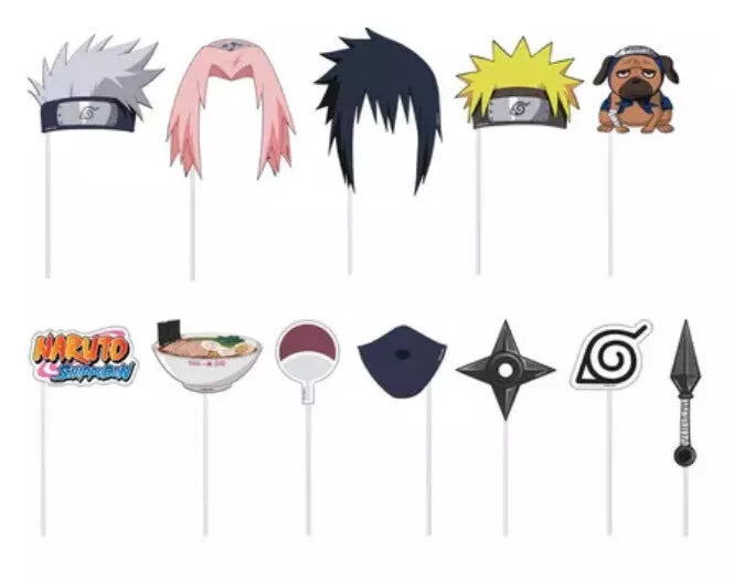 Naruto Backdrop y Photo Props